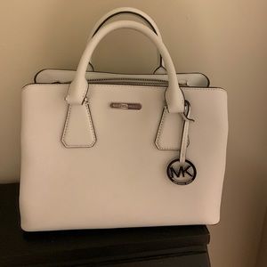 White Michael kors camille bag